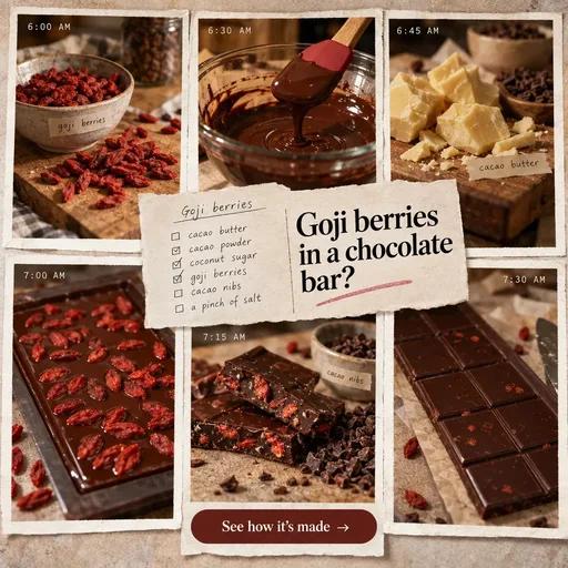 Example ad 20 from one brief for Bloom's chocolate course