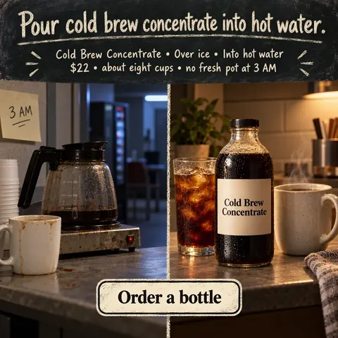 Example ad from a Variator batch for Northwind Coffee Co, a sample brand.